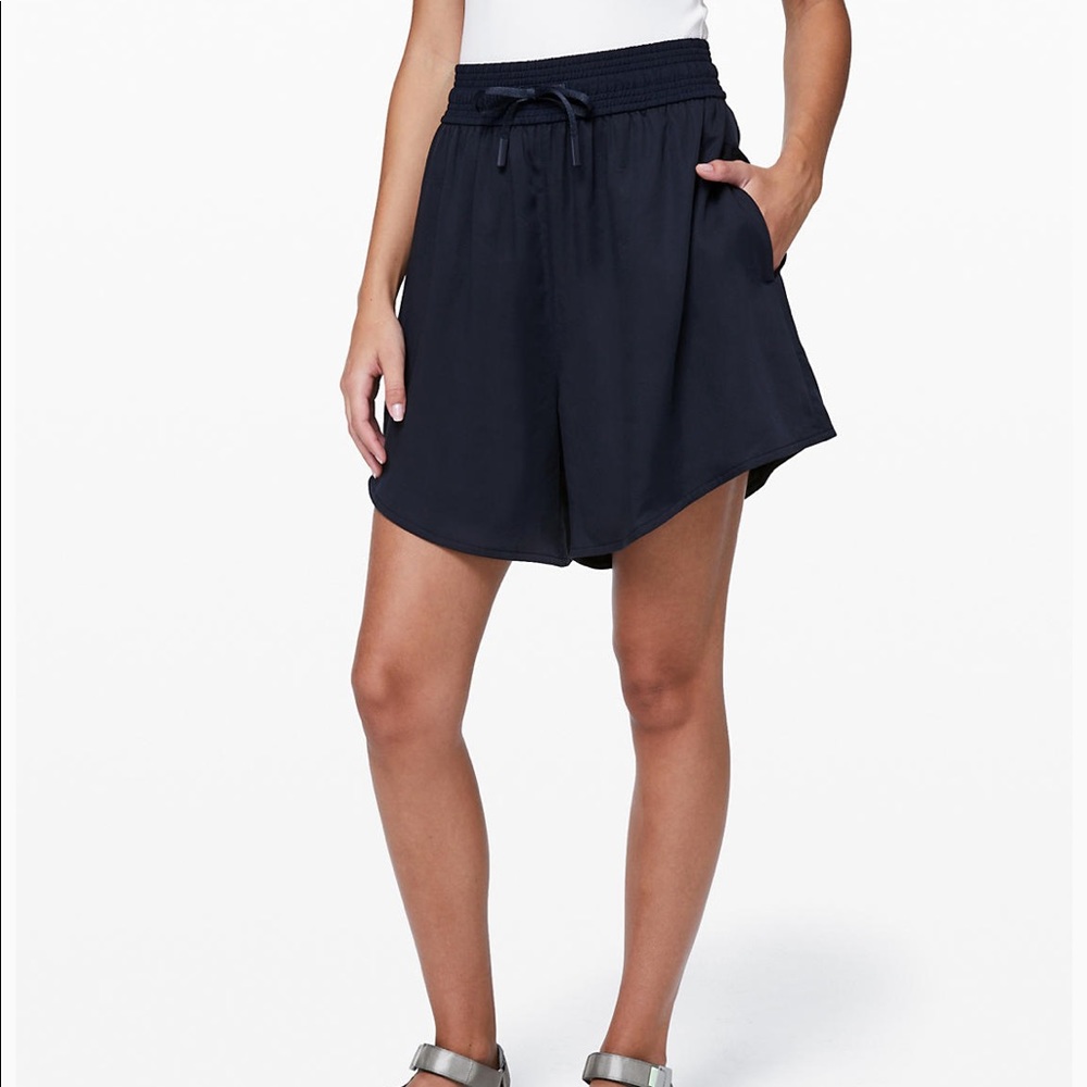 Lululemon “feeling femme” shorts